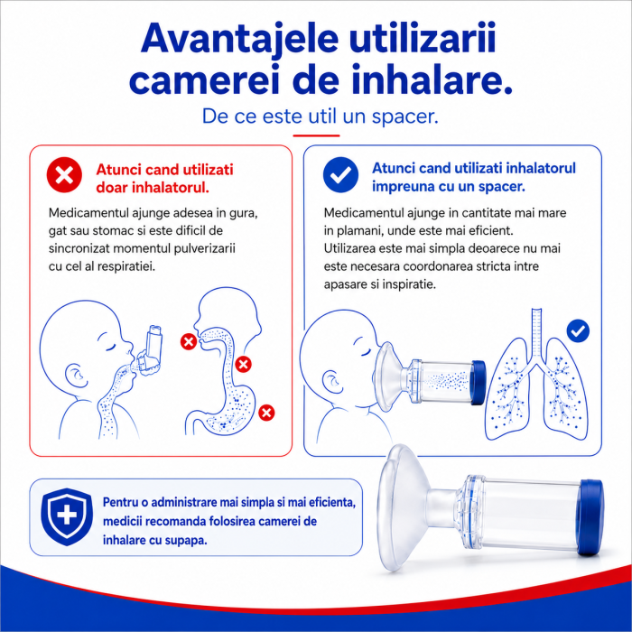 Camera de inhalare RedLine MistChamber, masca bebelusi [5]