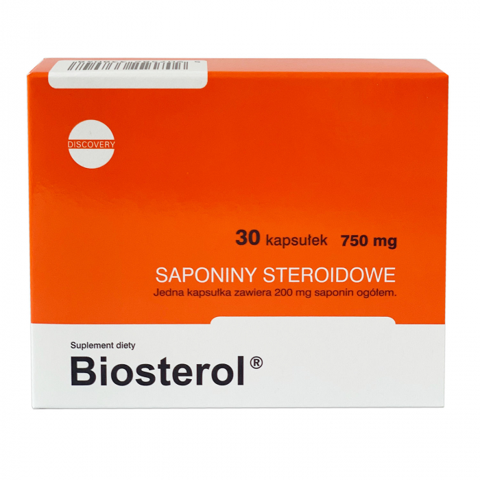 Capsule Megabol Biosterol 750 mg 30 caps, anabolizant puternic, saponine naturale ce cresc nivelul de testosteron liber [3]