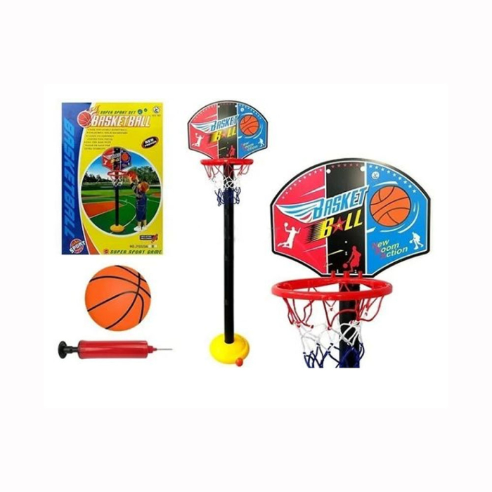 Cos baschet copii reglabil, cu minge, suport stabil, joc interior exterior, 52-115 cm [3]