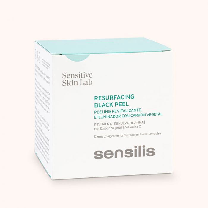 Crema de fata Sensilis Resurfacing Black Peel, pentru peeling, netezire, iluminare si revitalizare, pentru toate tipurile de ten, 50 ml [10]
