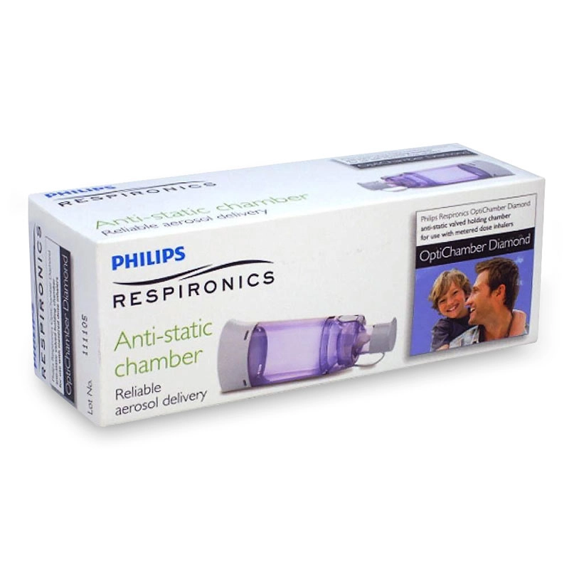 Camera de inhalare Optichamber Diamond, Philips Respironics, fara masca, produs nou, ambalaj carton deteriorat [5]