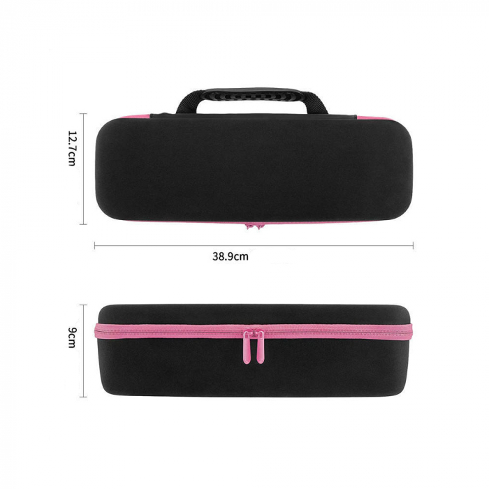 Geanta transport RedLine Case One, pentru periile electrice Revlon One-Step si alte aparate de coafat, cu fermoar si detalii din plasa, maner din tesatura durabila si cauciuc moale [5]