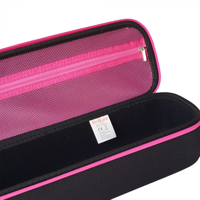 Geanta transport RedLine Case One, pentru periile electrice Revlon One-Step si alte aparate de coafat, cu fermoar si detalii din plasa, maner din tesatura durabila si cauciuc moale [9]