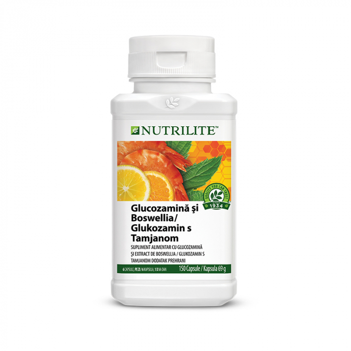 Glucozamina si Boswellia Amway NUTRILITE, 150 capsule