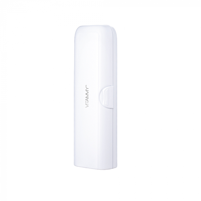 Husa de protectie Vitammy Case 1, dedicata periutelor de dinti electrice Vitammy: Aurum, Pearl+, Platinum, Symphony si Smils, Alb [4]