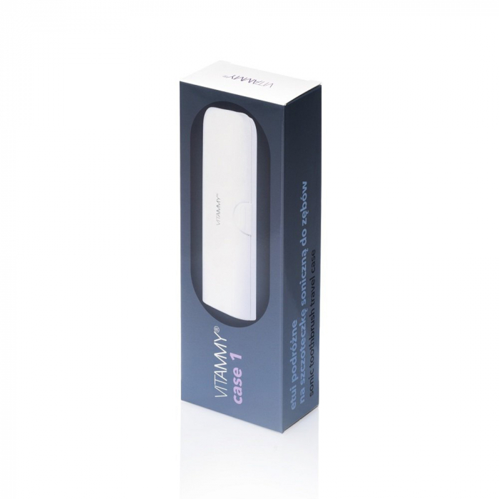 Husa de protectie Vitammy Case 1, dedicata periutelor de dinti electrice Vitammy: Aurum, Pearl+, Platinum, Symphony si Smils, Alb [6]
