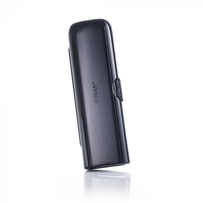 Husa de protectie Vitammy Case 1, dedicata periutelor de dinti electrice Vitammy: Aurum, Pearl+, Platinum, Symphony si Smils, Negru [4]