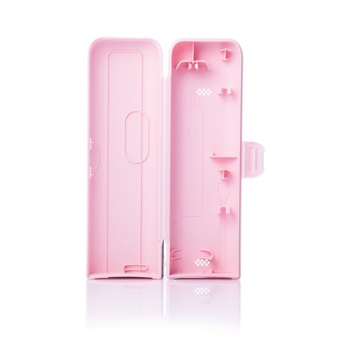 Husa de protectie Vitammy Case 1, dedicata periutelor de dinti electrice Vitammy: Aurum, Pearl+, Platinum, Symphony si Smils, Roz [2]