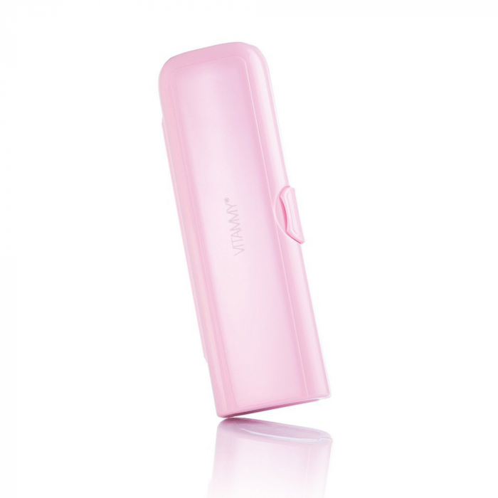 Husa de protectie Vitammy Case 1, dedicata periutelor de dinti electrice Vitammy: Aurum, Pearl+, Platinum, Symphony si Smils, Roz [3]