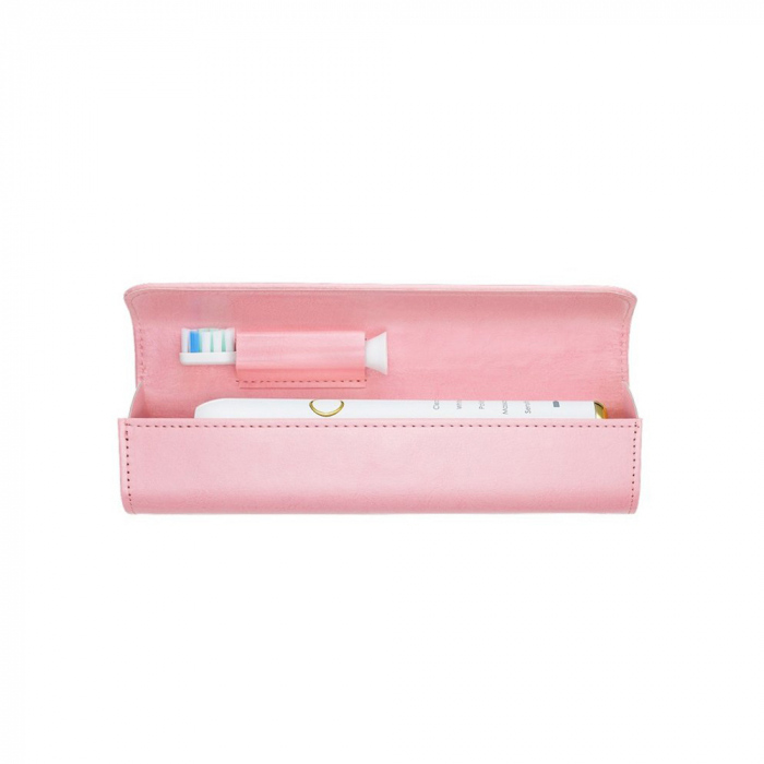 Husa de protectie Vitammy Case 3, din piele ecologica, dedicata periutelor de dinti electrice Vitammy: Aurum, Pearl+, Platinum, Symphony, Smils, Harmony, Splash, Dino, Roz [2]