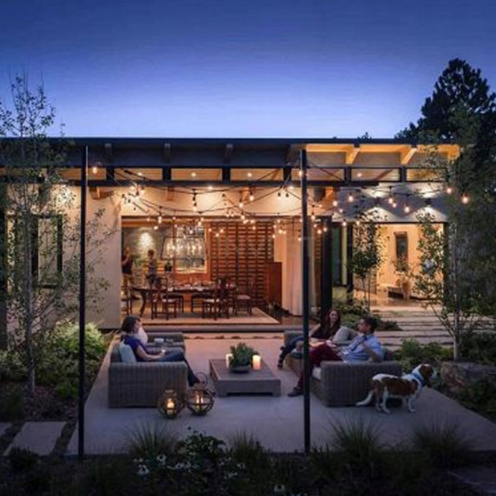 Instalatie luminoasa led, 220V, ghirlanda de gradina, pentru exterior, cu cablu rezistent si stecher european, lumina calda decorativa, 10m 10 becuri [6]