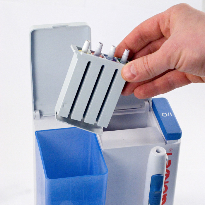 Irigator bucal Little Doctor Aquajet LD A8 pentru adulti, profesional, 1200 impulsuri/min, 4 duze incluse, alb [5]