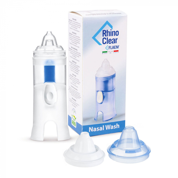 Irigator nazal FLAEM Rhino Clear compatibil cu aparatele de aerosoli cu compresor, pentru curatarea cailor nazale [2]