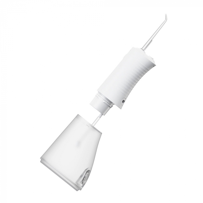 Irigator oral/ dus bucal Vitammy Aquarius, 3 moduri de functionare, varf rotativ la 360 de grade, 4 duze, capacitate rezervor 320 ml, Alb [2]