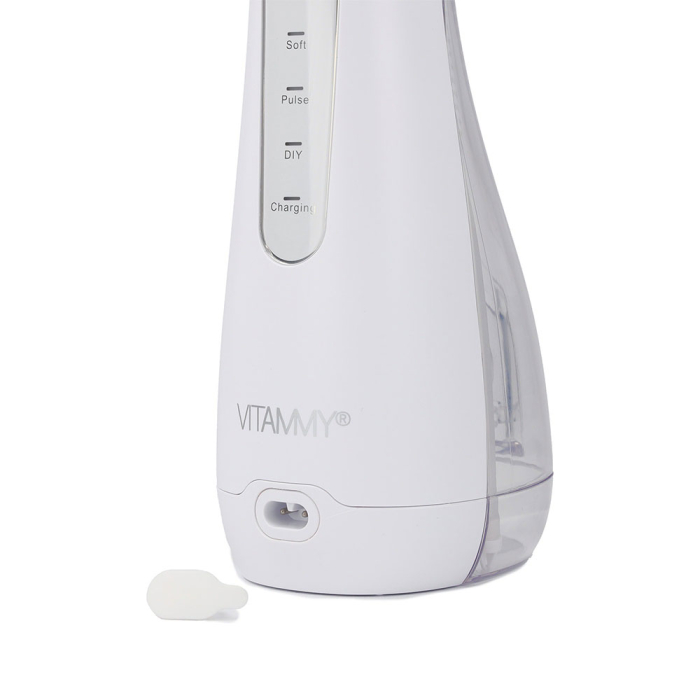 Irigator oral/ dus bucal Vitammy eJET, 4 moduri de functionare, 5 duze interschimbabile, reincarcare prin USB, functia GentleStart si SmartTimer, rezervor 200 ml [5]