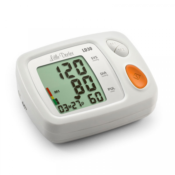 Tensiometru electronic de brat Little Doctor LD 30, Validat clinic BHS, adaptor inclus, Afisaj LCD, Memorare 60 de valori, Algoritm Fuzzy, Detectare Aritmie [2]