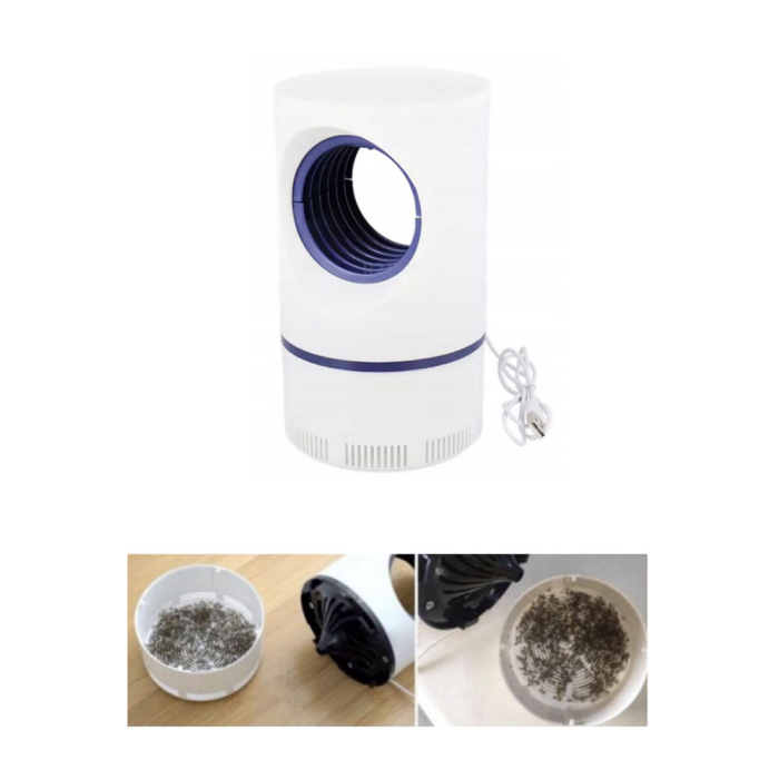 Lampa anti-insecte UV electrica, capcana tantari si muste, ventilator integrat, silentioasa, interior, alimentare USB, 13x13x22.5 cm [5]