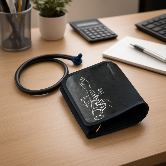 Manseta tensiometru VitalMed, 32 - 52 cm, material moale, flexibil, rezistent, compatibila cu majoritatea tensiometrelor digitale [2]