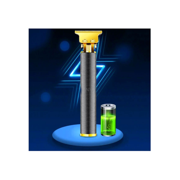 Masina de tuns profesionala T9, pentru barba, par si corp, trimmer barba si contur, otel inoxidabil, lame precise tip T-blade, cap ceramic, 4 capete atasabile, incarcare USB, rezistenta la apa [7]