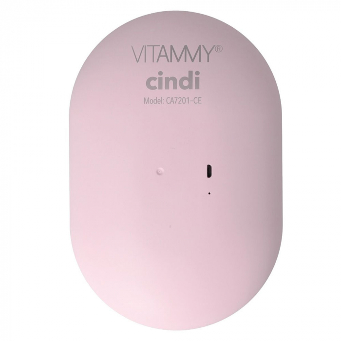 Oglinda cosmetica iluminata Vitammy Cindi, cu reglare in orice unghi, baza detasabila, cablu mini USB [8]