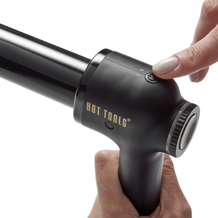 Ondulator Hot Tools Curlbar, Pro Artist Black Gold collection, 25 mm, 8 trepte de temperatura, invelis din titan, cronometru pentru bucle, HTCURL1181BG [6]