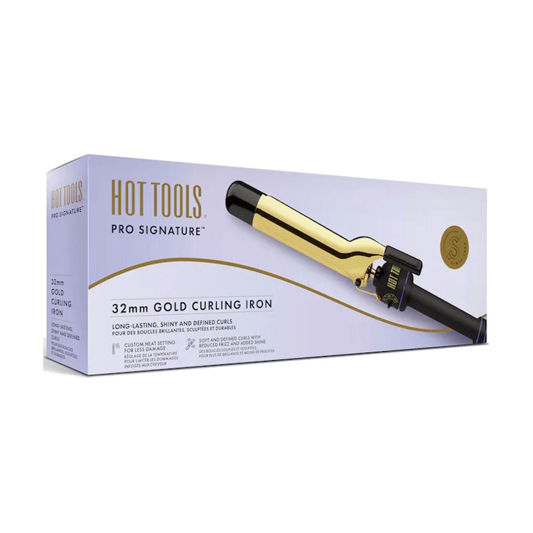 Ondulator Hot Tools Gold Curling, 32 mm, placat cu aur, Pro Signature, HTIR1576UKE, resigilat [8]