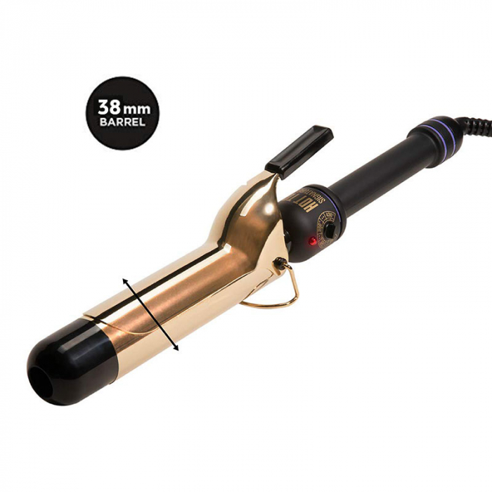 Ondulator Hot Tools Gold Curling, 38 mm, placat cu aur, Pro Signature, HTIR1577UKE [4]
