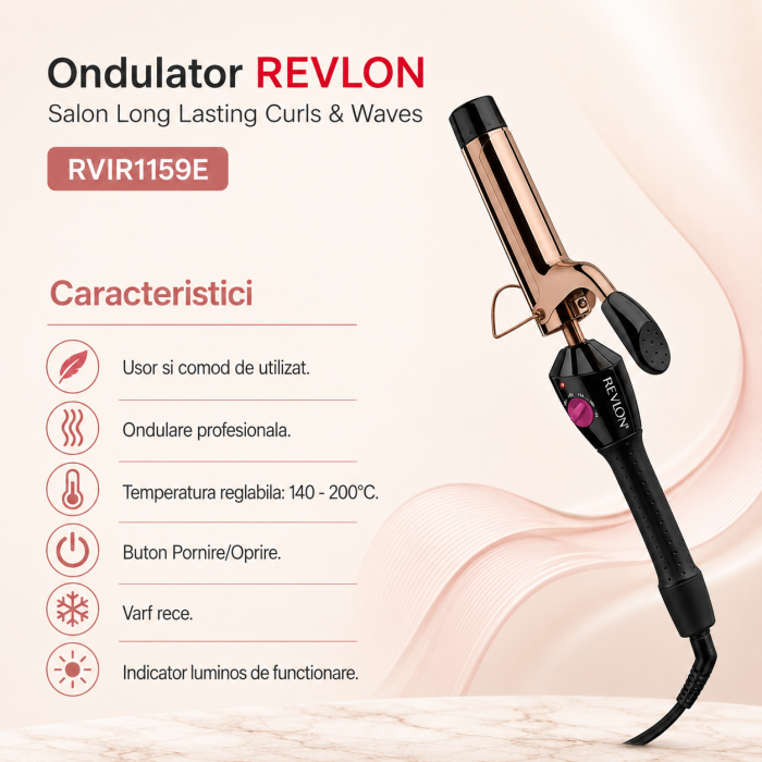 Ondulator REVLON Salon Long Lasting Curls & Waves RVIR1159E [3]