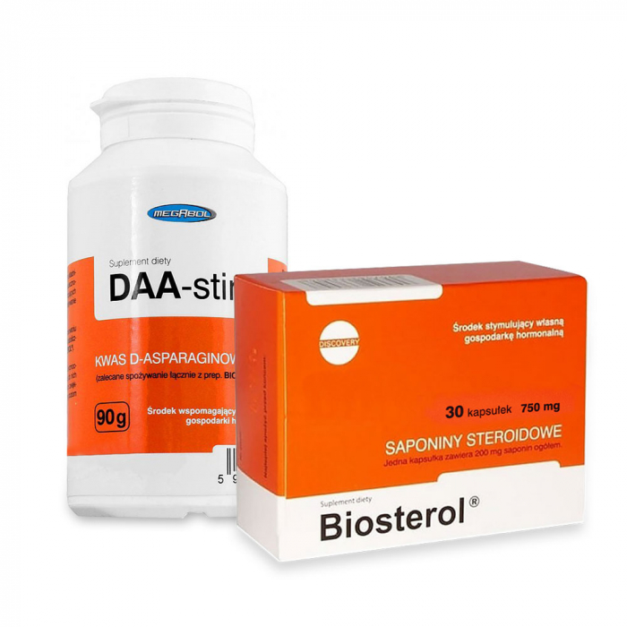 Pachet Megabol DAA-stin 90 g plus Biosterol 750 mg 30 cps [1]