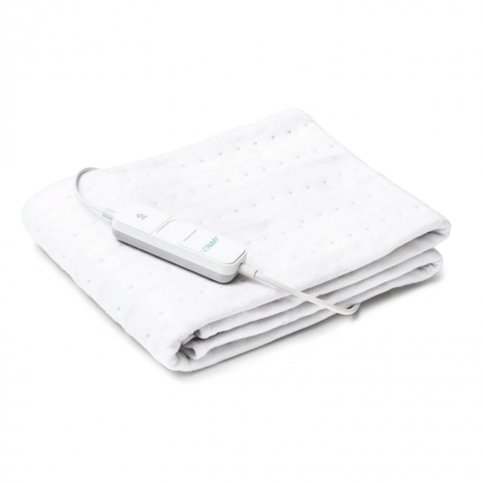 Patura cu incalzire electrica VITAMMY Thermo 1X, 150 x 80 cm, 3 trepte de incalzire, 60 W, termostat cu senzor, SS018A1x, resigilata [2]