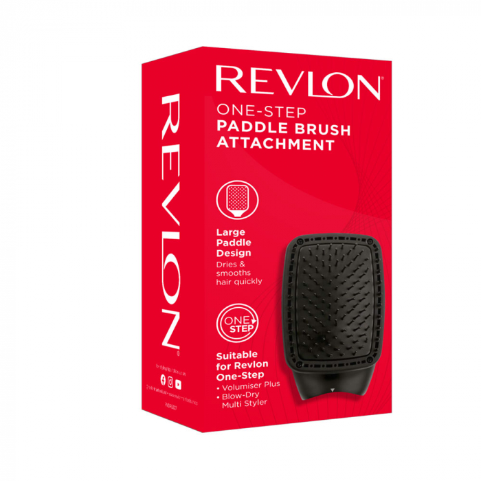 Perie dreptunghiulara plata Revlon One-Step Paddle Brush Attachment RVDR5327, accesoriu pentru One-Step Blow-Dry Multi Styler RVDR5333E si One-Step Volumiser PLUS RVDR5298E [2]