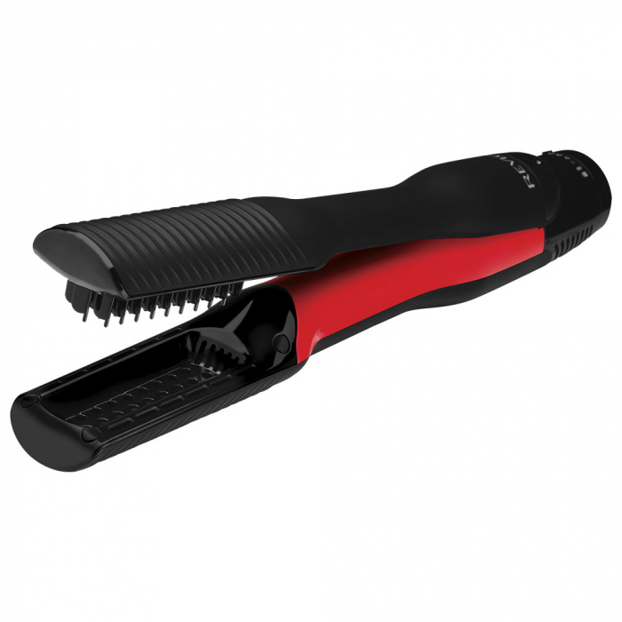 Aparat de coafat 2 in 1 Revlon One-Step Air Straight RVDR5330E, pentru uscare si indreptare, placi din Ceramica cu Turmalina infuzate cu ulei de argan, tehnologie AirPause, 6 setari [8]