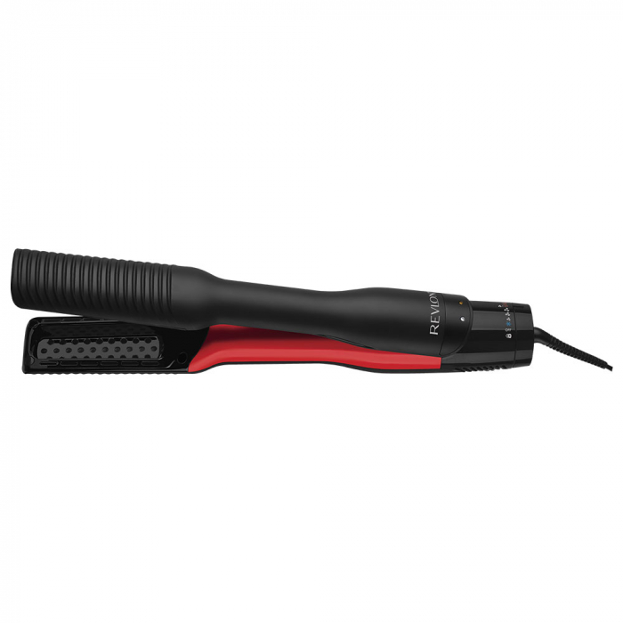 Aparat de coafat 2 in 1 Revlon One-Step Air Straight RVDR5330E, pentru uscare si indreptare, placi din Ceramica cu Turmalina infuzate cu ulei de argan, tehnologie AirPause, 6 setari [9]