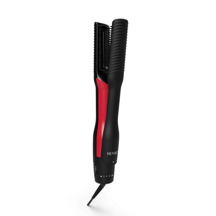 Aparat de coafat 2 in 1 Revlon One-Step Air Straight RVDR5330E, pentru uscare si indreptare, placi din Ceramica cu Turmalina infuzate cu ulei de argan, tehnologie AirPause, 6 setari [7]