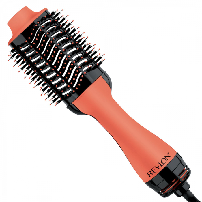 Perie electrica fixa REVLON One-Step Hair Dryer & Volumiser, RVDR5222AE, pentru par mediu si lung, Apricot [3]