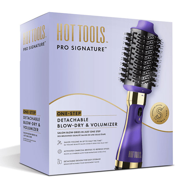 Perie electrica Hot Tools One-Step Blow Dry Volumizer, cap detasabil interschimbabil, Pro Signature, HTDR5586UKE, resigilata [10]