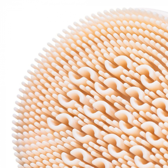 Perie rotativa de curatare a fetei Vitammy Softa, pentru fata, gat si decolteu, masaj, exfoliere, 400 rotatii/min., cap de perie din silicon interschimbabil [4]