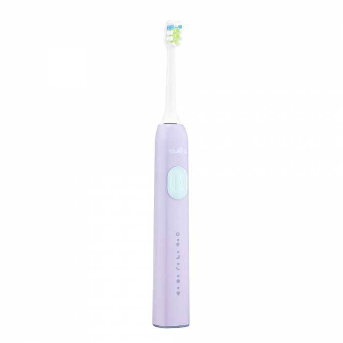 Periuta de dinti electrica Vitammy Smils Jelly, 82.000 de miscari/min, 5 programe de periaj, baza incarcare USB, 2 capete periuta, Violet [4]