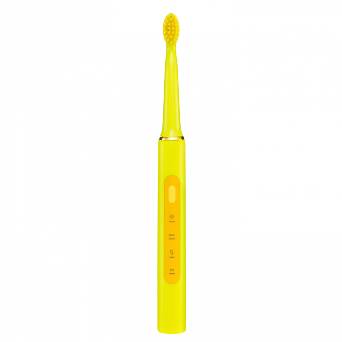 Periuta de dinti electrica VITAMMY Splash Yello, 60000 vibratii/min, 3 moduri de periaj, Galben [4]