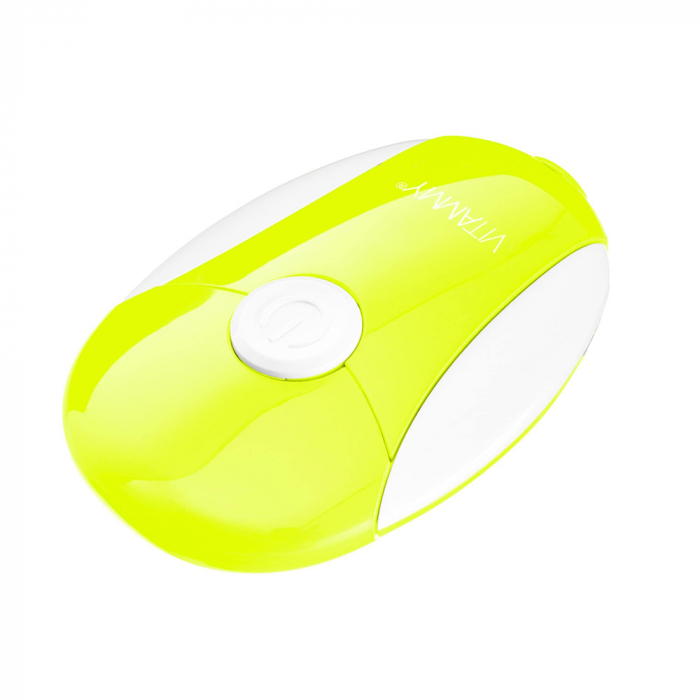 Pieptene electric cu LED Vitammy Ufo, exterminator de paduchi, Galben [4]