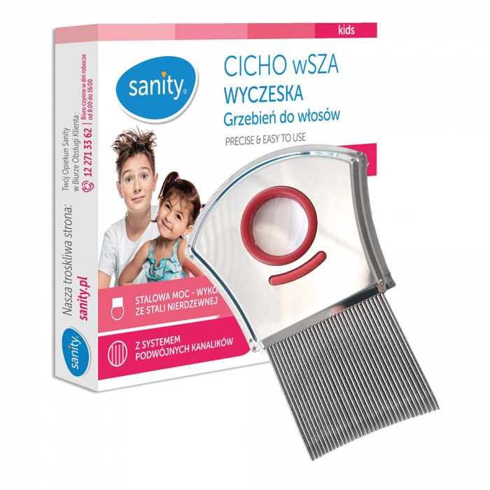 Pieptene Sanity Cicho wSZA pentru indepartarea paduchilor [3]