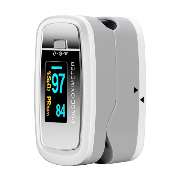 Pulsoximetru Contec CMS50D1, indica nivelul de saturatie a oxigenului din sange, masoara rata pulsului [7]