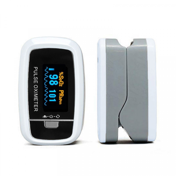 Pulsoximetru Contec CMS50D1, indica nivelul de saturatie a oxigenului din sange, masoara rata pulsului [2]