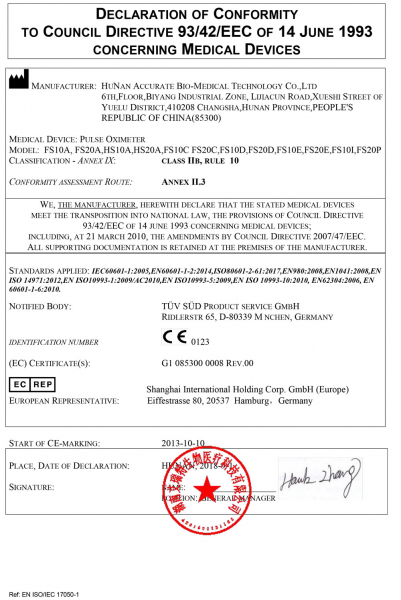 Pulsoximetru RedLine FS20C, alb-albastru, indica nivelul de saturatie a oxigenului, masoara rata pulsului [7]