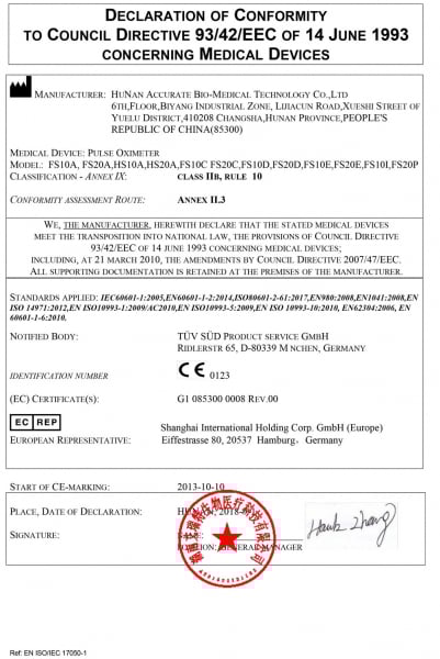 Pulsoximetru RedLine FS20P, pentru copii 2-12 ani, roz, Indica nivelul de saturatie a oxigenului din sange, Masoara rata pulsului [7]