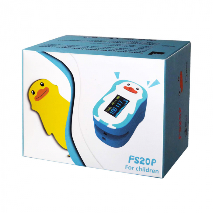 Pulsoximetru RedLine FS20P, pentru copii 2-12 ani, roz, Indica nivelul de saturatie a oxigenului din sange, Masoara rata pulsului [6]