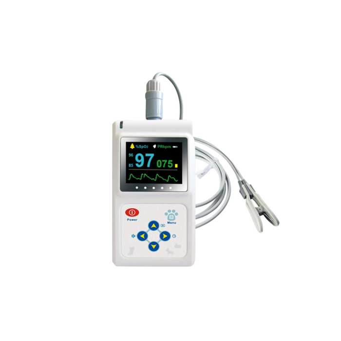 Pulsoximetru veterinar pentru animale Contec CMS60D-VET, pentru masurarea saturatiei de oxigen din sange si a pulsului la animale [2]