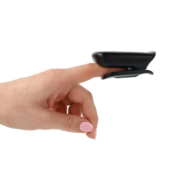 Pulsoximetru Vitammy eSaturino, masoara saturatia de oxigen din sange si pulsul, algoritm de toleranta la miscare, ecran OLED bicolor, 4 directii de afisare, Negru [3]