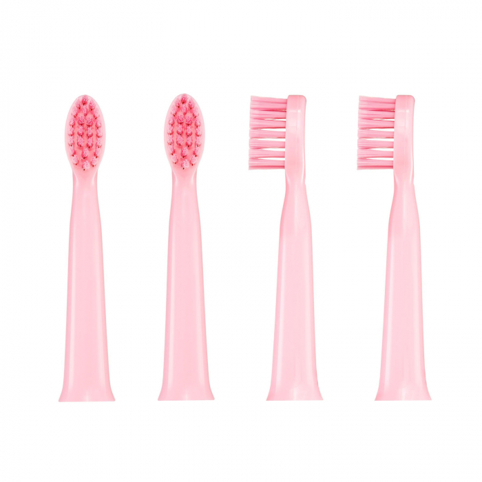 Set 4 rezerve periuta de dinti VITAMMY Splash Pinkish, Roz [5]