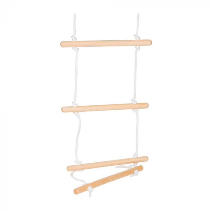 Scara de pat Sanity pentru reabilitare, rezistenta, 6 trepte din lemn ecologic, greutate maxima 150 kg, 180 cm lungime [2]